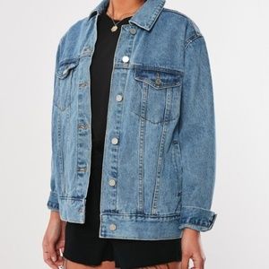 oversized denim jacket